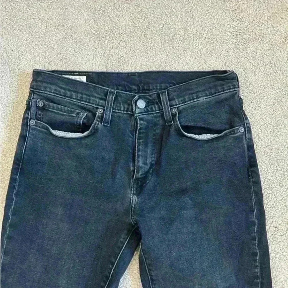 Black Levis 511 slim straight jeans in size 31 x 32 - Picture 2 of 6